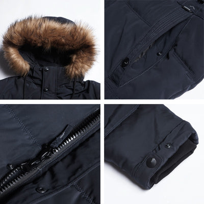 2019 New Men's Clothing Fashion Male Jacket Hooded Men's Coat Thick Warm Man Apparel High Quality Men's Winter Parkas MWD19903D