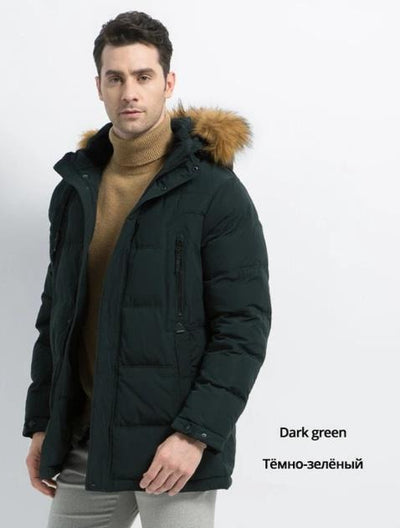 2019 New Men's Clothing Fashion Male Jacket Hooded Men's Coat Thick Warm Man Apparel High Quality Men's Winter Parkas MWD19903D