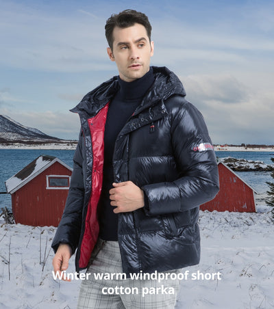 2019 New Winter Men's Down Jacket Stylish Male Down Coat Thick Warm Man Clothing Brand Men's Apparel MWD19867I