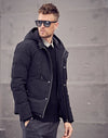 Enjeolon Brand 2019 Winter Cotton Padded Jacket Hoodies Men Thick Hoodies Parka Coat Male Quilted Winter Jacket Coat 3XL MF0726