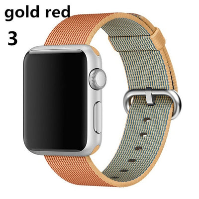 Nato Strap For Apple Watch Band apple watch 4 3 5 band 44mm 40mm iwatch band 42mm 38mm pulseira correa Woven Nylon Bracelet belt