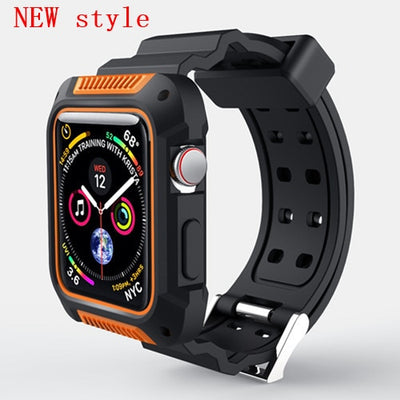 case+strap For Apple Watch band pulseira apple watch 4 3 5 band 44mm 40mm case cover iwatch 42mm/38mm correa watchband belt