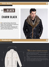 Winter Fashion men fur coat Keep Warm leather jackets men High Quality Hot Sale leather jacket by real fur lined