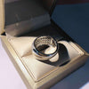 Full 5A Zircon Rings for Women 925 sterling silver
