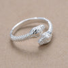 adjustable cool snake Wholesale 925 jewelry silver plated ring ,fashion jewelry Ring for Women, /MCAFQOMS CSDORTUS