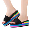 Women Summer Non-Slip Sandals Female Beach Slippers High Quality EVA Colorful Slippers