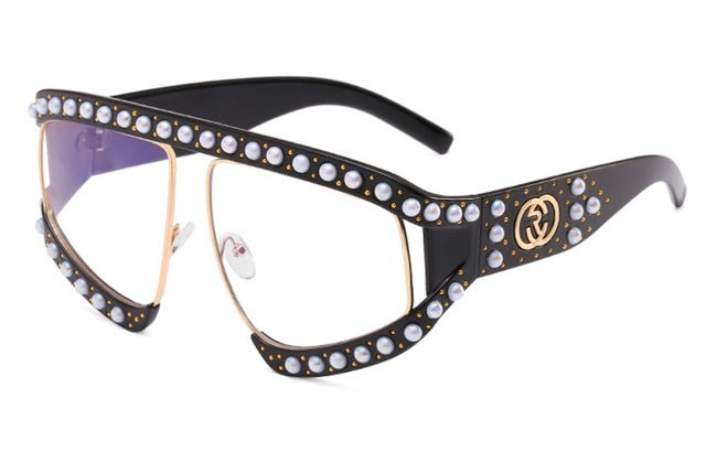 Frame Goggle Sunglasses Women Shades Luxury Glasses Designer Fashion