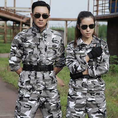 Outdoor Snow Camouflage Hunting Clothes For Women Men Military Clothing Tactical Multicam Camo
