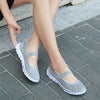 Women Falt Casual Sneakers Fitness Shoes Non Slip Breathable Shoes Slip-on Design
