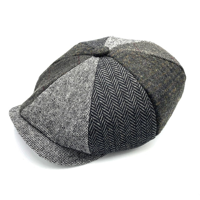 Hats Autumn Winter Berets Women Men Flat Caps