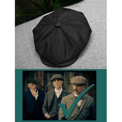 hats Retro British Newsboy cap Men and women Outdoor