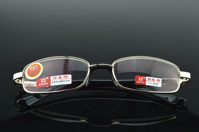 =Shuai Di Brand = Natural Crystal Lens Full-Rim Nickel Alloy Luxury Men Women Reading Glasses +1 +1.5 +2 +2.5 +3 +3.5 +4