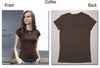 High Quality 18 Color S-3XL Plain T Shirt Women Cotton Elastic Basic T-shirts Female Casual Tops Short Sleeve T-shirt Women 002