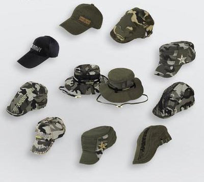Free Army Brand Unisex Baseball Hats Caps Mens Snapback Camouflage Hats Wide Brim Bucket Hats For Fishing Hats
