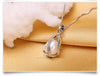 FENASY Pearl Jewelry,natural Pearl Pendant cage Necklace Party fashion style Freshwater Pearl Silver Necklace Pendant,gift box