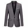 FGKKS New Arrival Brand Clothing Jacket Autumn Suit Men Blazer Fashion Slim Male Suits Casual Solid Color Blazers Men Size M-6XL