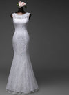 custom made high quality lace floor length  Mermaid Wedding dresses vestido de noiva Bride dresses