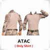 Camouflage tactical military clothing paintball army cargo pants combat trousers multicam militar tactical pants with knee pads