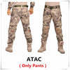 Camouflage tactical military clothing paintball army cargo pants combat trousers multicam militar tactical pants with knee pads