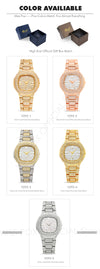 Miss Fox Brand Watch Quartz Ladies Gold Fashion Wrist Watches Diamond Stainless Steel Women Wristwatch Girls Female Clock Hours
