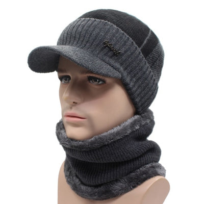 chicmaxonlineAETRUE Winter Hats Skullies Beanies Hat Winter Beanies For Men Women Wool Scarf Caps Balaclava Mask Gorras Bonnet Knitted Hat