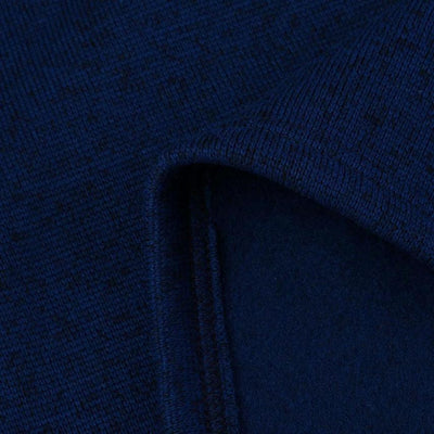 Winter Coat - Knitted Zipper Cotton blend Coat Turtleneck Pockets Long Slim Down Parka Hoodies Parkas #3