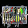 Mixed Colors Fishing Lures Spoon Bait Metal Lure Kit artificial Hard Bait Fresh Water Bass Pike Bait Fishing Geer