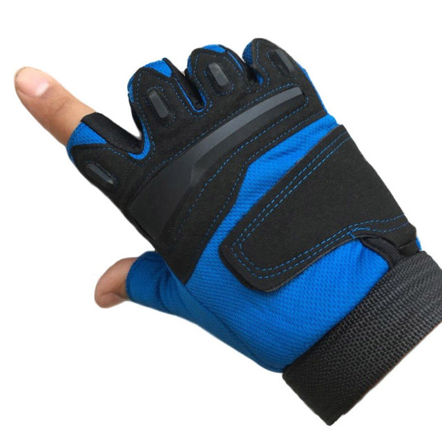 High Quality Black Hawk Military Tactical Gloves Men Fighting Combat Half Finger Anti-slip Gloves