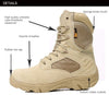 Winter Autumn Men Military Boots Quality Special Force Tactical Desert Combat Ankle Boats Army Work Shoes Leather Snow Boots