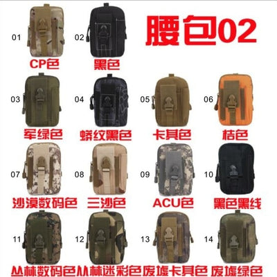Sport Casual Tactical Military Outdoor Belt Molle Waist Bag Men's Sport Casual Waist Fanny Pack Phone case Camping Hunting Bags