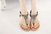 UMMEWALO Summer Sandals Women T-strap Flip Flops Thong Sandals Designer Elastic Band Ladies Gladiator Sandal Shoes Zapatos Mujer