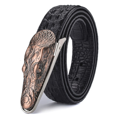 Plyesxale Brand Mens Belts Luxury Leather Designer Belt Men High Quality Ceinture Homme Crocodile Cinturones Hombre 2018 B2