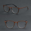 CLARA VIDA = Retro Faux wood grain frame Intelligence Progressive Multifocal Commercial Reading Glasses Bifocal +1 +1.25 TO +3