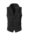 Men new spring thick woolen slim fashion brand cotton vest metrosexual man suit vest retro casual European style waistcoat M7004