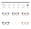 MOLNIYA Fashion Cat Eye Reading Eyeglasses Optical Glasses Frames 2018 New Glasses Women Frame Ultra Light Frame Clear Glasses