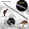 Goture GOLDLITE Fishing Rod 3.6-7.2M 2/8 Power Hard Carbon Fiber Telescopic Fishing Rods for Stream Carp Fishing, 1 Rod+3 Tips