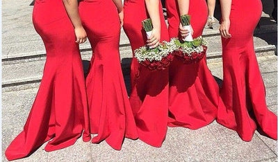 Mermaid Long Bridesmaid Dresses 2017 Long Sleeves Lace Appliques Formal Wedding Party Dresses Sheer Brides Maid Dress Vestidos
