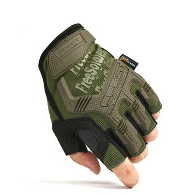 FREE SOLDIER outdoor hiking cycling training sport tactical gloves men full finger Wear non-slip protection gloves