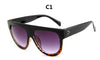 DJXFZLO Gafas Fashion Women Sunglasses Brand Designer Luxury Vintage Sun glasses Big Full Frame Eyewear Women Glasses