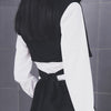 New 2018 European Fashion Women Solid Black Vest Sashes Sleeveless Button Women Unique Jacket Girls Casual Waistcoat Style 1851