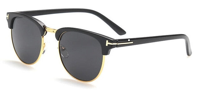 2018 James Bond Sunglasses Men Brand Designer Sun Glasses Women Super Star Celebrity Driving Sunglasses Tom for Men Eyeglasses