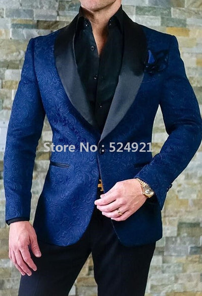 New Arrival Groomsmen Ivory Groom Tuxedos Shawl Brown Lapel Men Suits Wedding/Prom Best Man Blazer ( Jacket+Pants+Tie ) C265