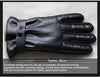 Men's Winter Leather Gloves Thicker Warm Driving Ridding Gloves Mittens Eldiven Male Leather Gloves