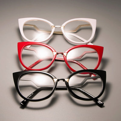Ladies Cat Eye Glasses Frames For Women GORGEOUS Brand Designer Optical EyeGlasses
