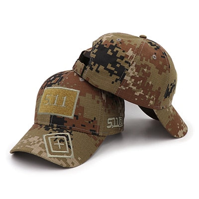 KOEP 2018 Army Camouflage Baseball Cap 511 Tactical Caps Outdoor Sport Training Snapback Hat Jungle Camo Hunting Hats For Men