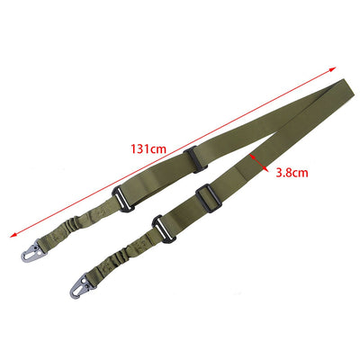 Tactical 2 Point Gun Sling Shoulder Strap Outdoor Rifle Sling With QD Metal Buckle Shotgun Gun Belt Hunting Gun Accessories