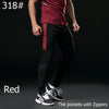 Gym Running Pants Men Athletic Football Training pants Soccer sport Pants Fitness Workout Jogging Quick Dry Sport Trousers