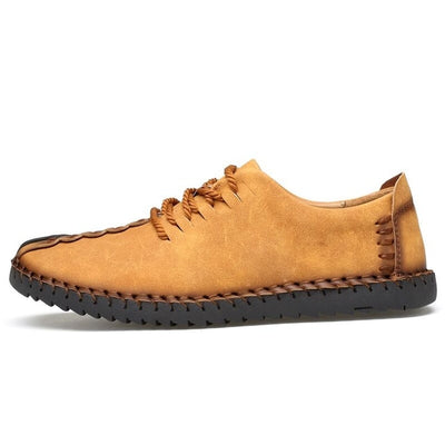 chicmaxonline 2018 New Comfortable Big size 38-46 Casual Shoes Loafers Men Shoes Quality Split Leather Shoes Men Flats Moccasins Shoes