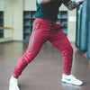 2018 Gym Training Jogging Pants Mens Joggers Slim Fit Soccer Sweatpants Cotton Zipper Workout Running Tights Sport Trousers Men