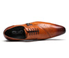 Italian Designer Black Brown Brogue Shoes Genuine Leather Lace Up Men Formal Dress Oxfords Party Office Wedding 188-89